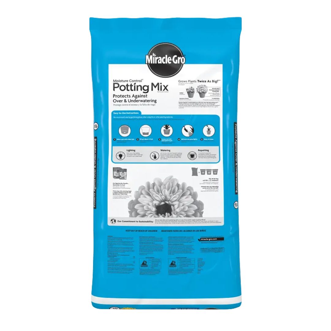 Moisture Control® Potting Mix – Miracle-Gro® – 50 QT